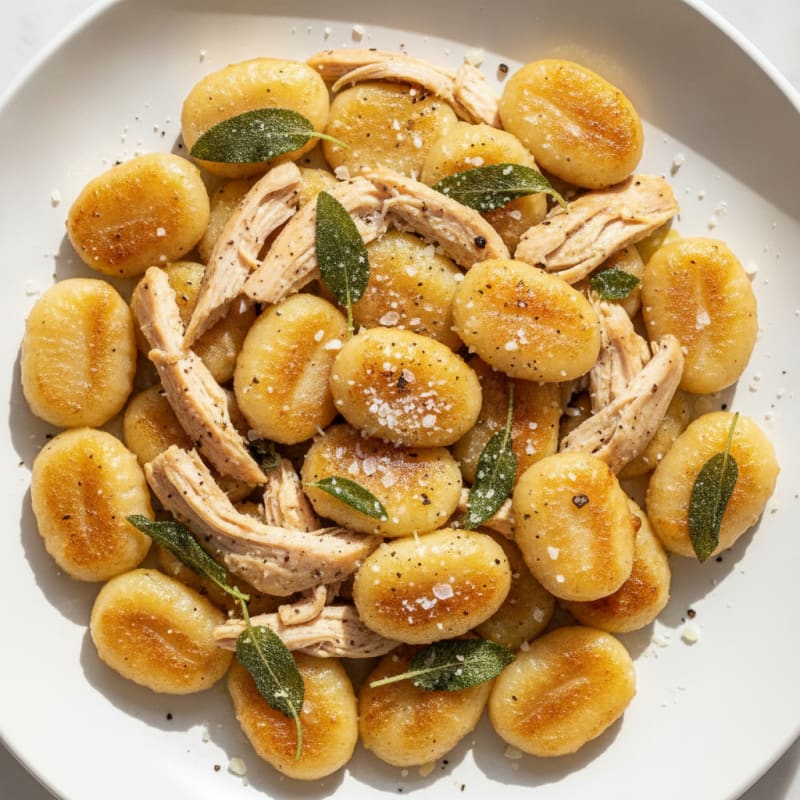 Ricotta Gnocchi with Sage Butter Sauce