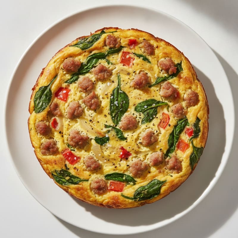 Savory Egg and Sausage Bake