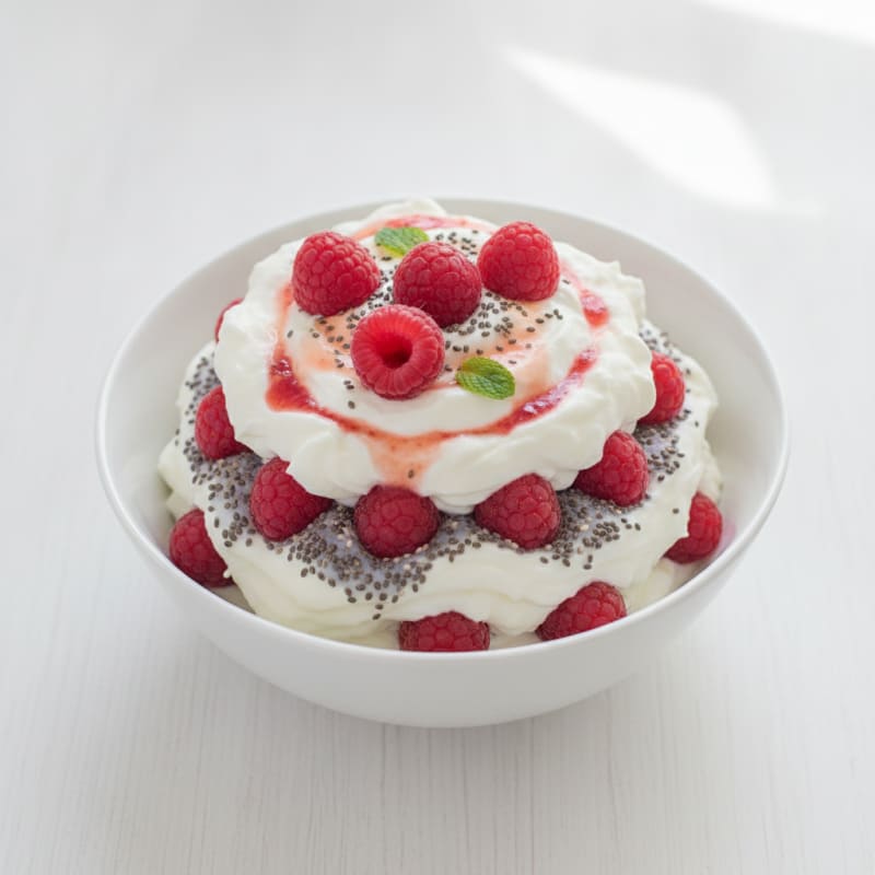 Creamy Greek Yogurt Protein Parfait with Chia and Whey