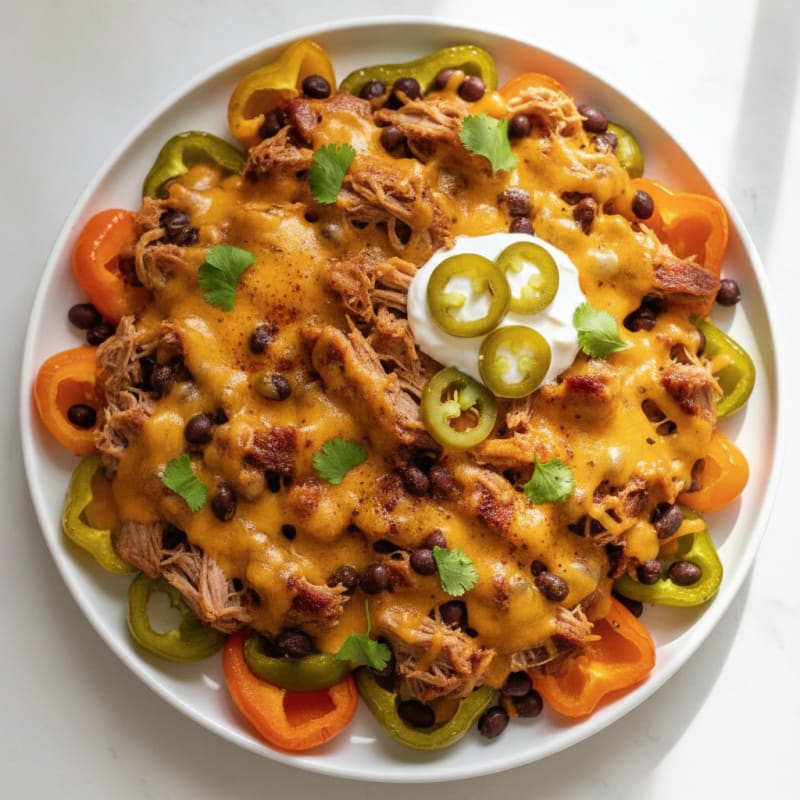 Smoky Pulled Pork Nachos