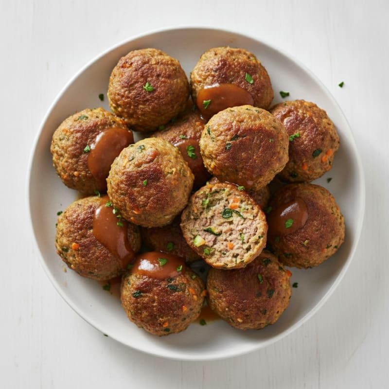Hidden Veggie Beef Meatballs