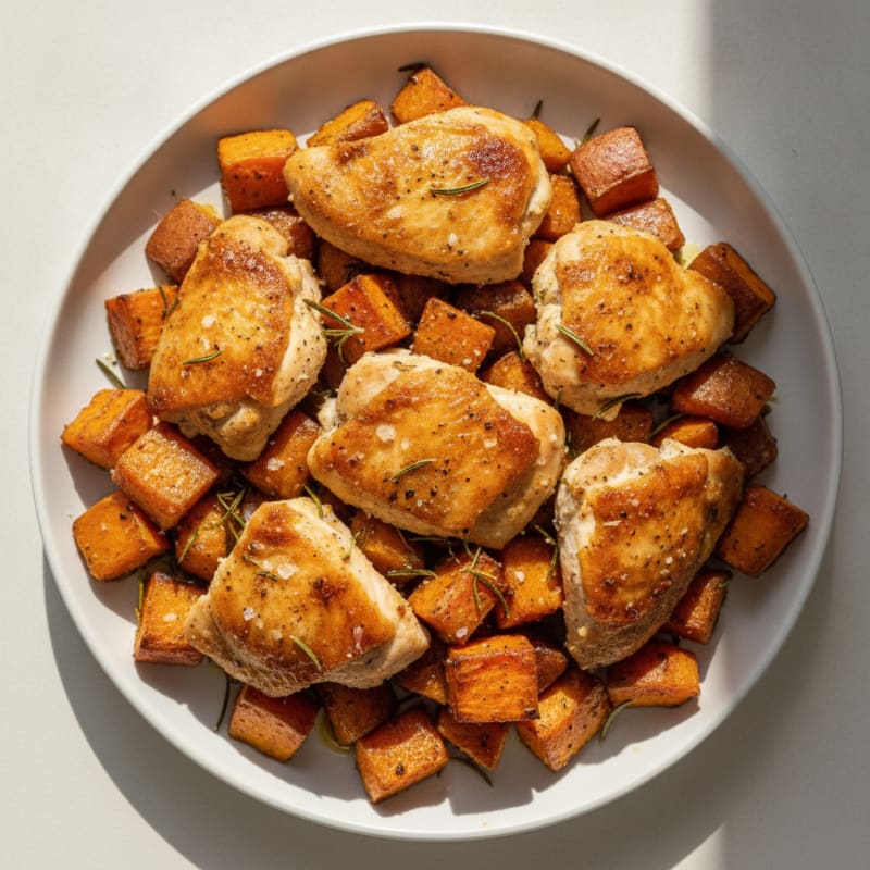 Roasted Chicken and Root Vegetables