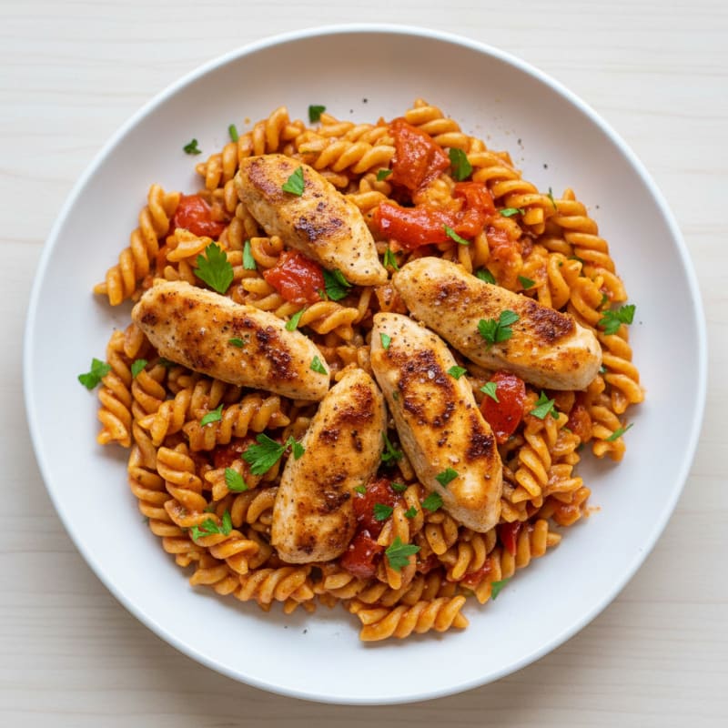 Creamy Roasted Red Pepper Pasta