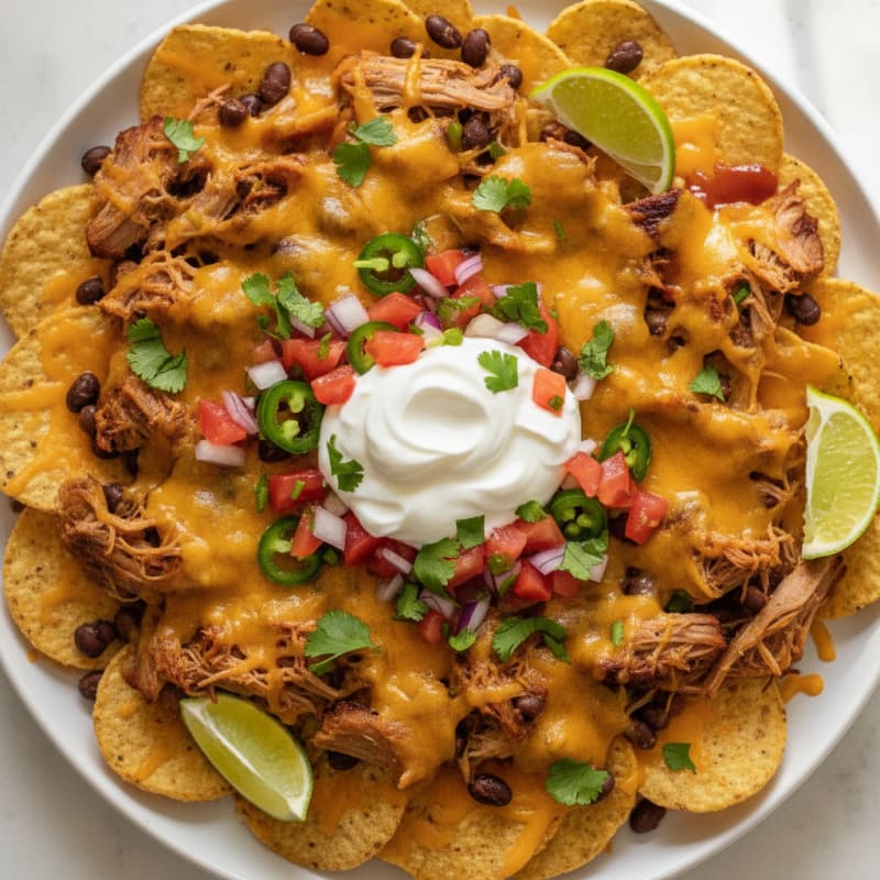 Smoky Pulled Pork Nachos