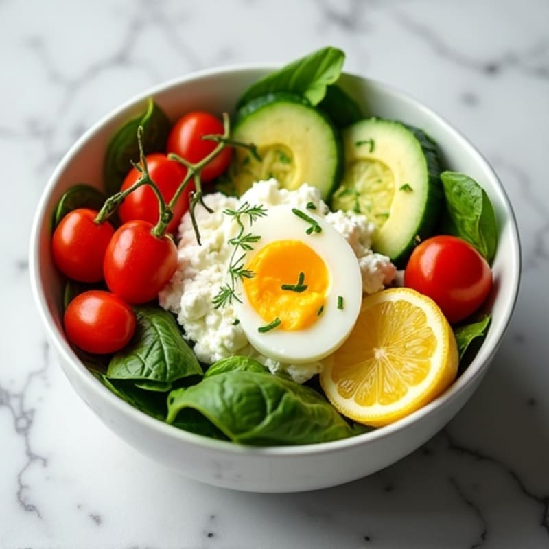 Protein-Packed Savory Cottage Cheese Bowl