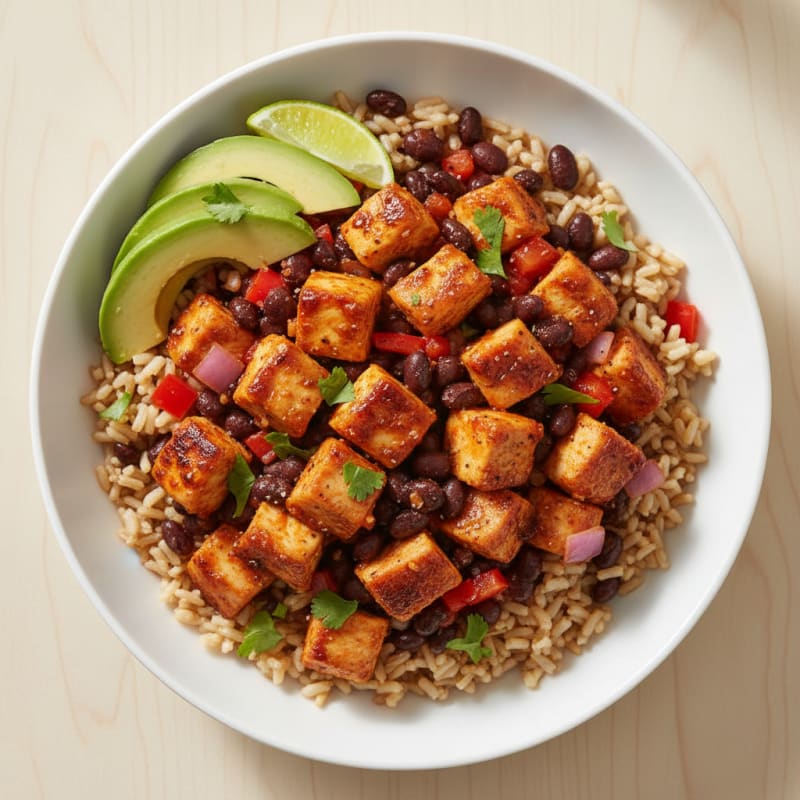 Smoky Chipotle Chicken and Black Bean Bowls