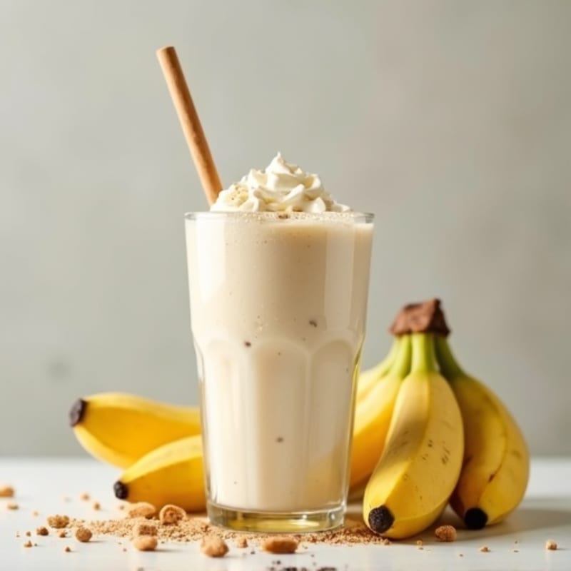 Creamy Banana Protein Smoothie