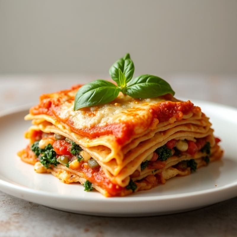 Hearty Baked Vegetable Lasagna