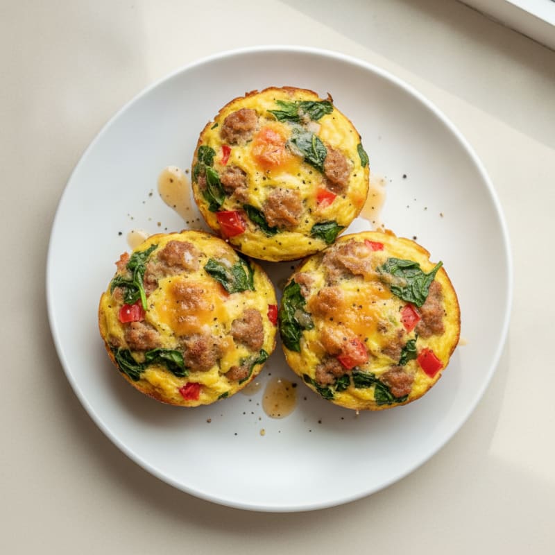 Turkey Sausage and Egg Breakfast Muffins