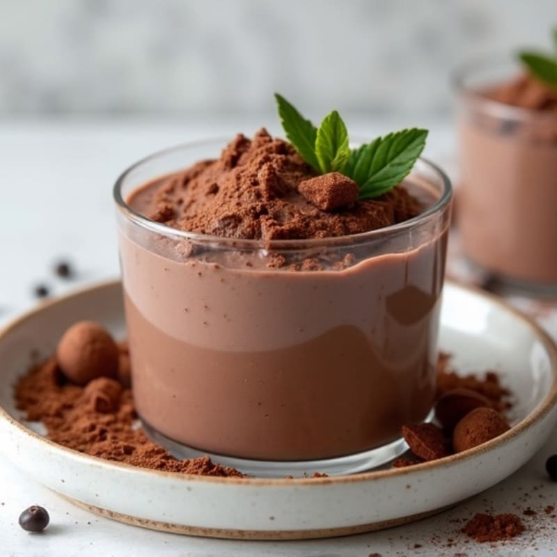 Silky Dark Chocolate Protein Mousse