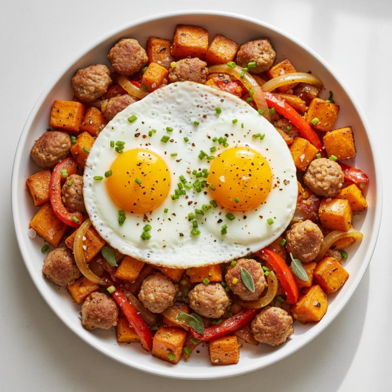 Hearty Sausage and Egg Breakfast Skillet