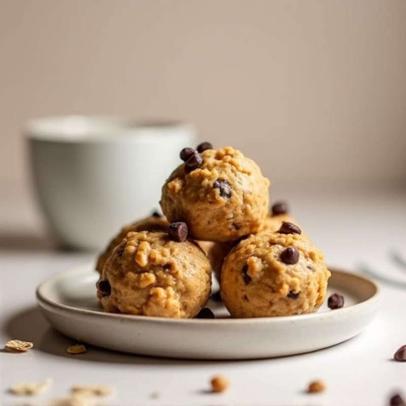 Protein-Packed Chickpea Cookie Dough Bites