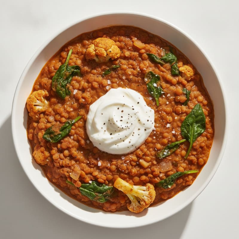 Hearty Lentil and Vegetable Curry