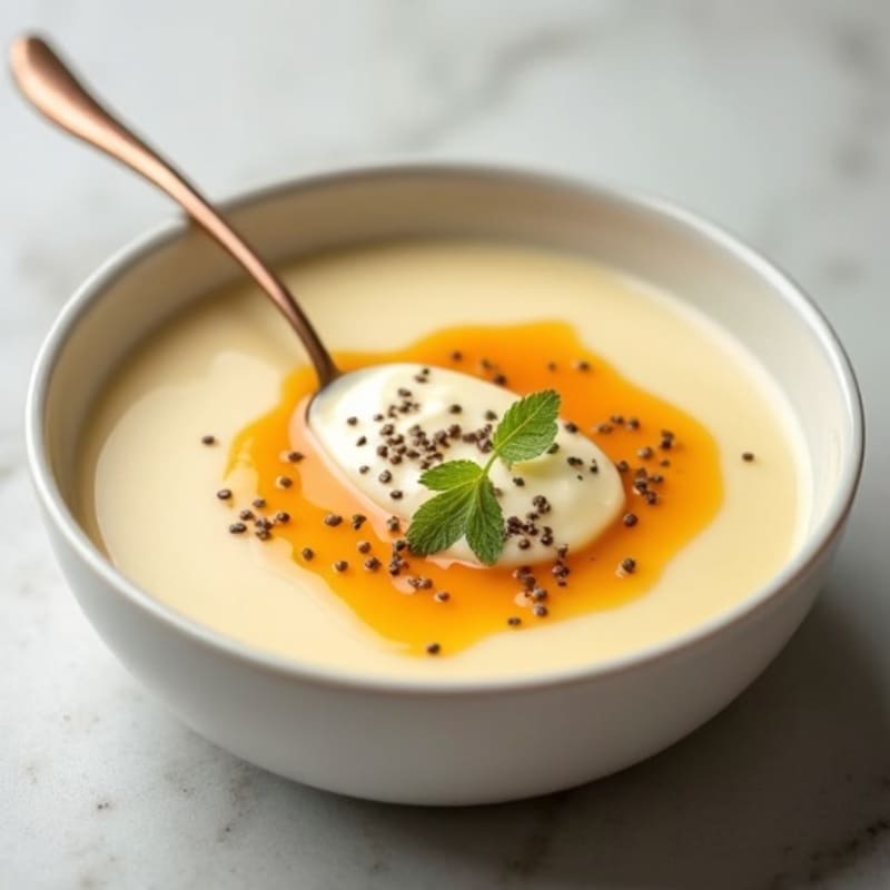 Creamy Low-Calorie Vanilla Custard