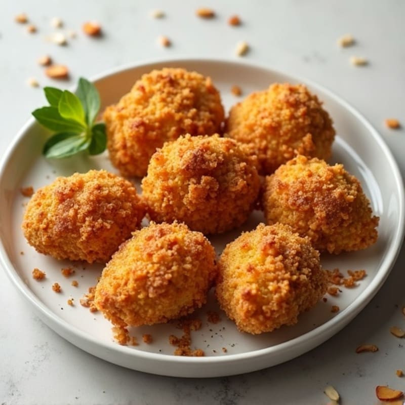 Crispy Almond-Crusted Chicken Bites