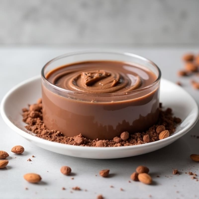Silky Chocolate Protein Pudding with Greek Yogurt
