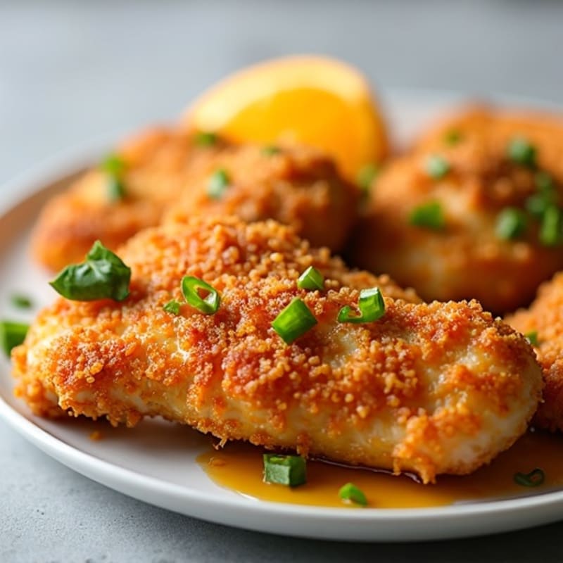 Crispy Air-Fryer Orange Chicken