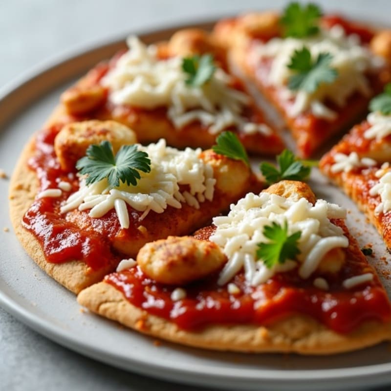 Crispy BBQ Chicken Flatbread Pizza