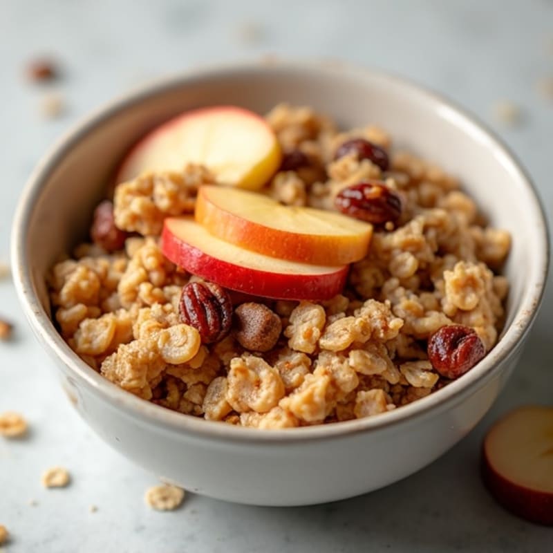 Baked Cinnamon Apple Oatmeal