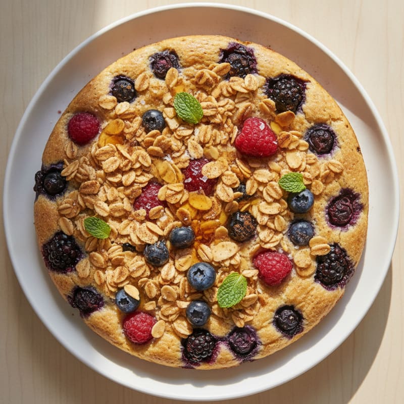 Baked Berry Yogurt Parfait
