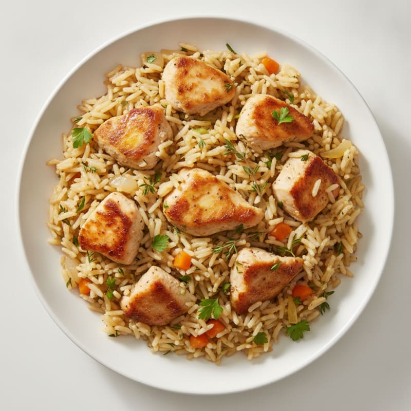 Chicken and Herb Rice Pilaf