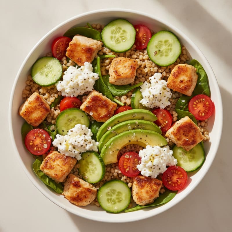 Chicken & Bulgur Power Bowl