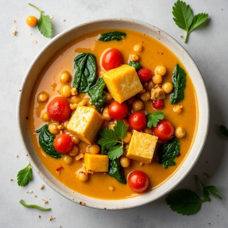 Creamy Coconut Chickpea Curry Stew