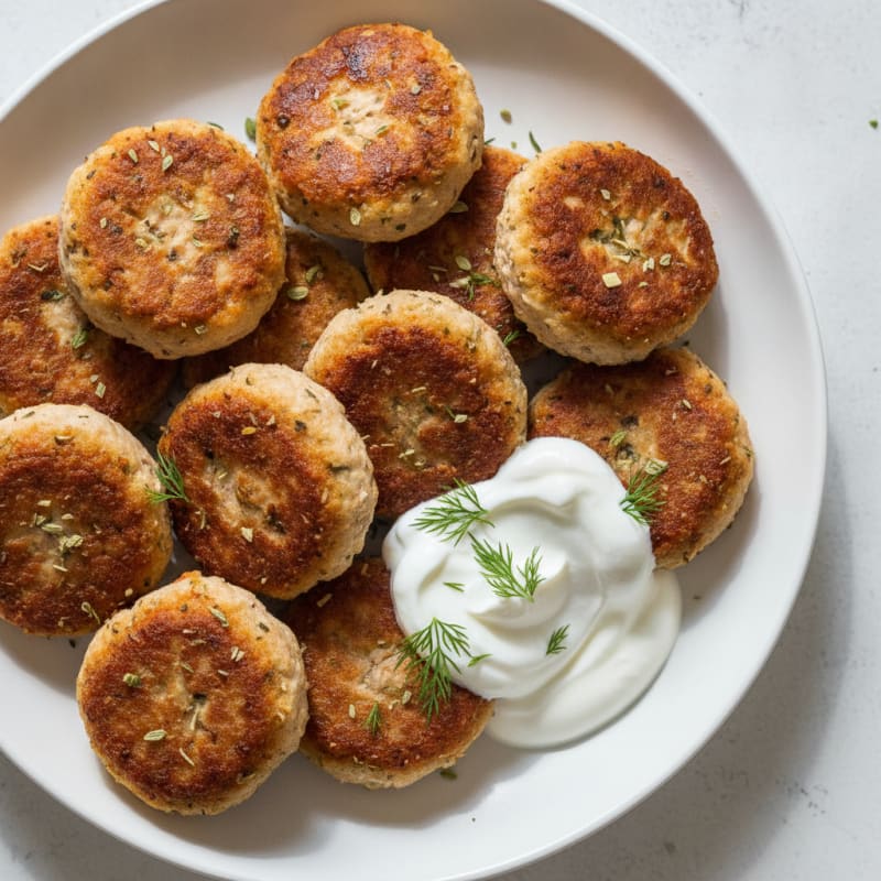 Savory Turkey and Almond Protein Bites
