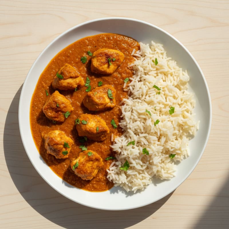 Chicken Tikka Masala with Basmati Rice