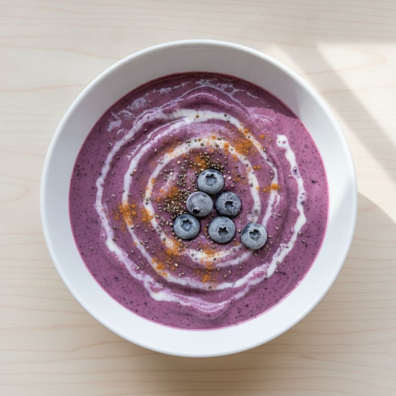 Blueberry Protein Power Smoothie