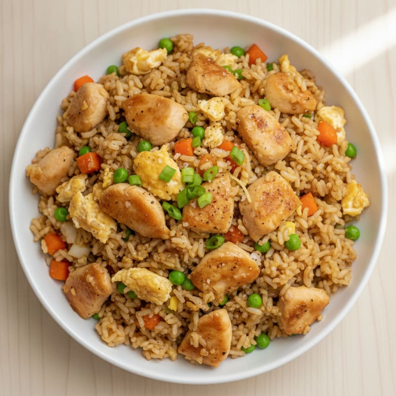 Chicken and Egg Fried Rice
