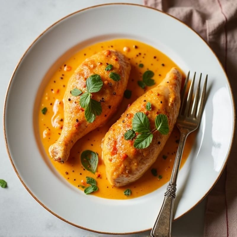 Creamy Coconut-Spiced Butter Chicken