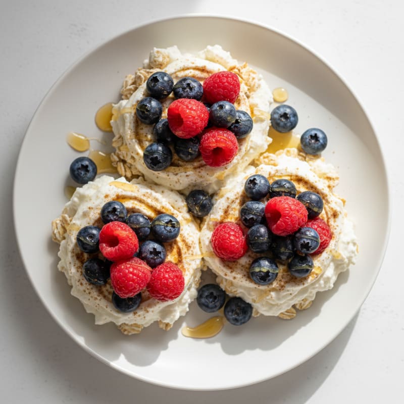 Berry Oat Cottage Cheese Cups