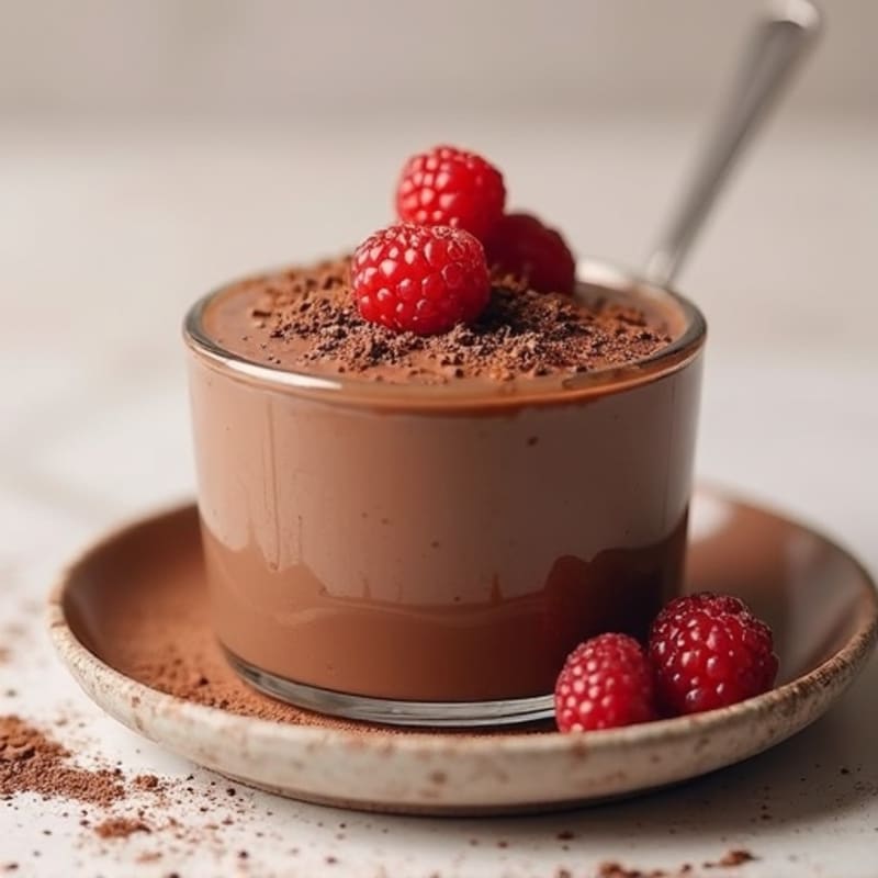 Silky Chocolate Protein Pudding