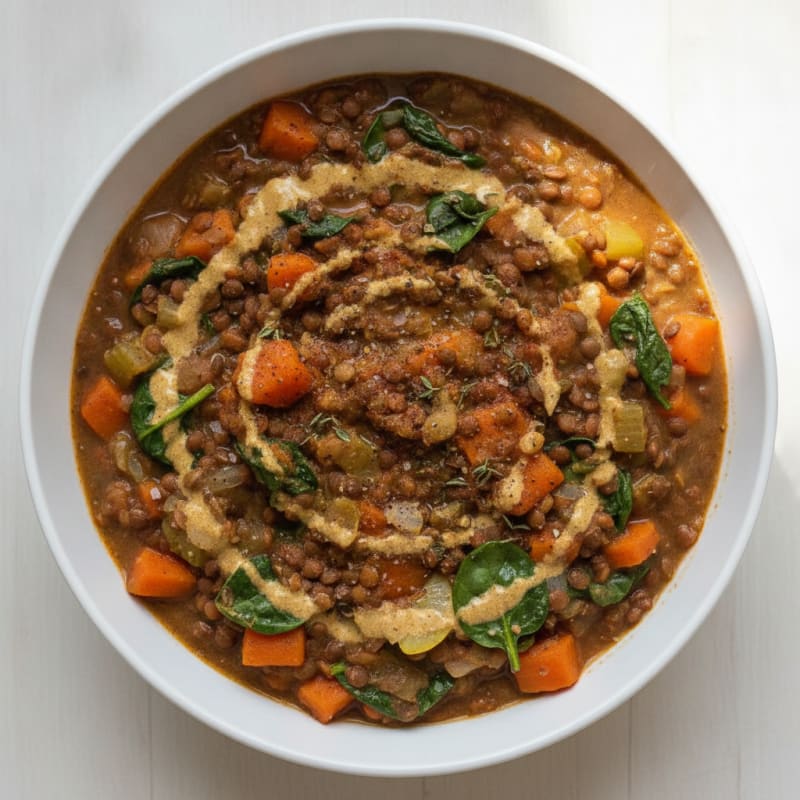 Hearty Lentil and Vegetable Stew