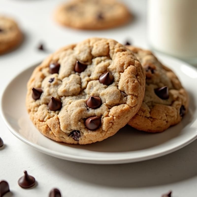 Protein-Packed Almond Flour Chocolate Chip Cookies
