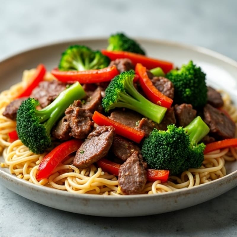 Ginger-Garlic Beef and Broccoli Stir-Fry