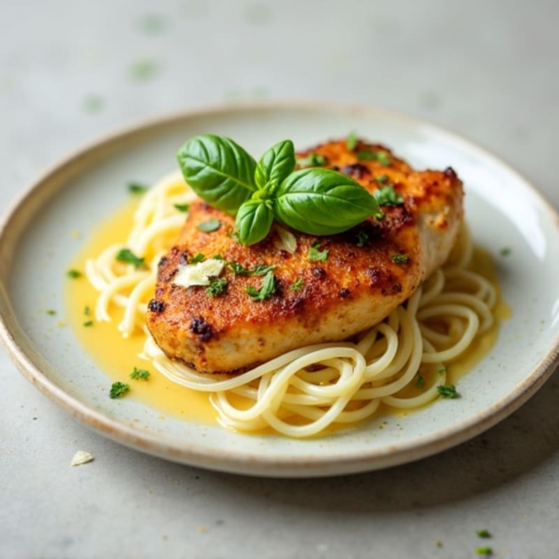 Coconut-Lime Chicken with Fresh Basil