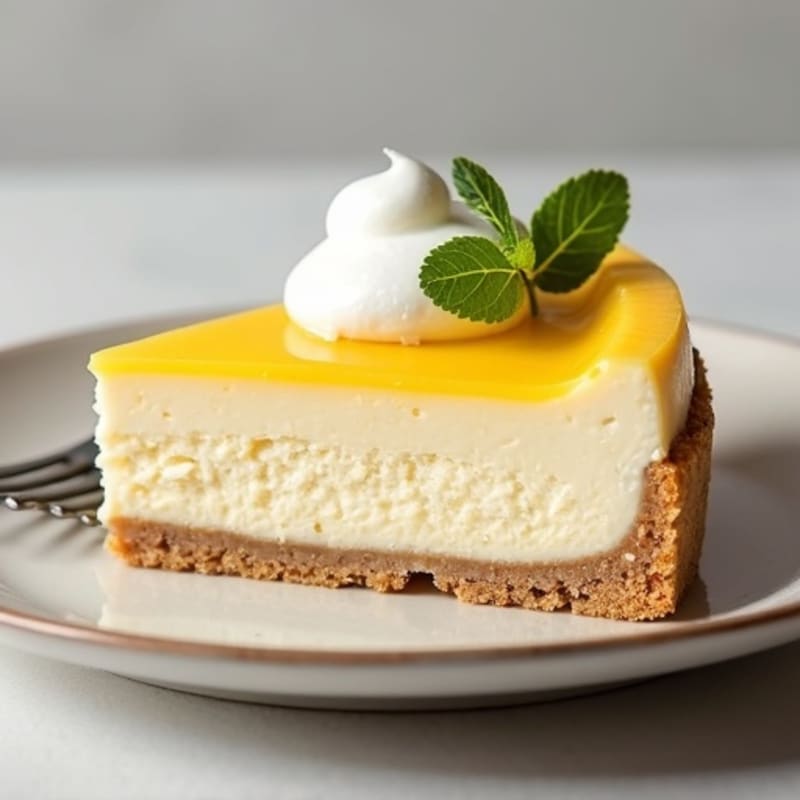 Creamy Greek Yogurt Protein Cheesecake