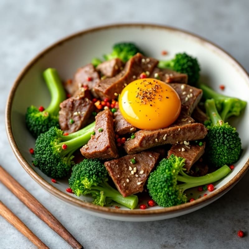 Savory Lean Beef and Crispy Broccoli Stir-Fry