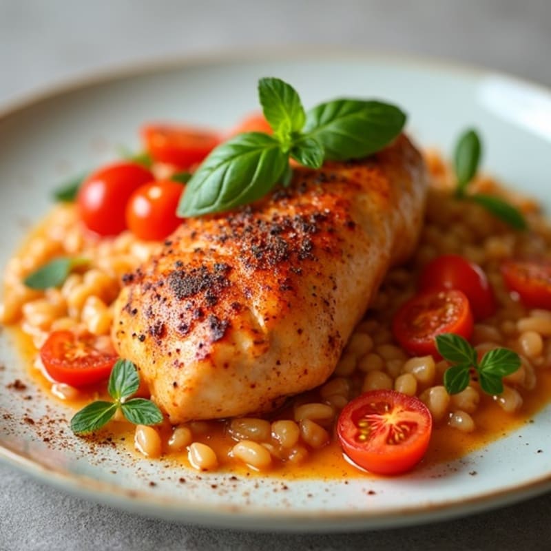 Creamy Spiced Tomato Chicken