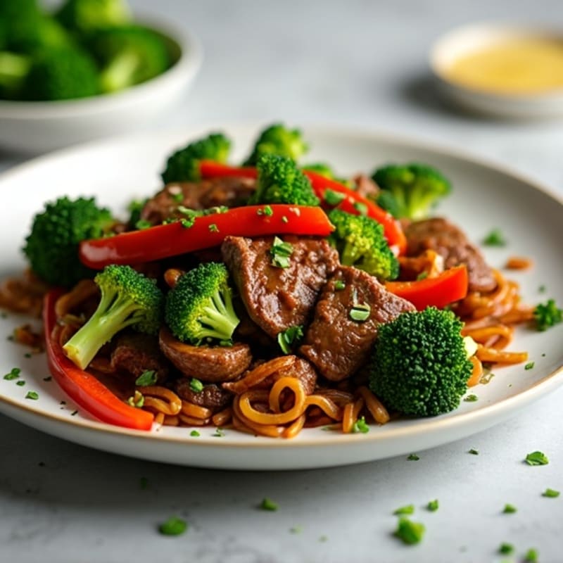 Lean Beef and Crispy Broccoli Stir-Fry