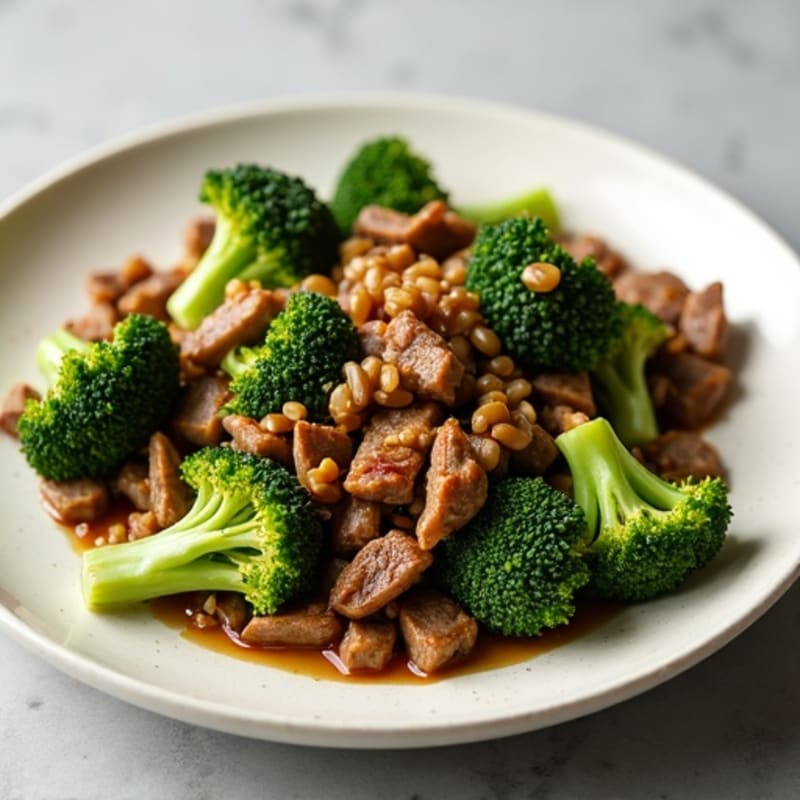 Garlic Ginger Beef and Broccoli Stir-Fry