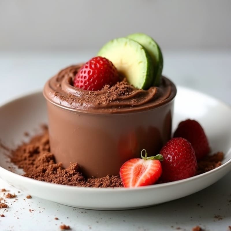 Silky Chocolate Protein Pudding