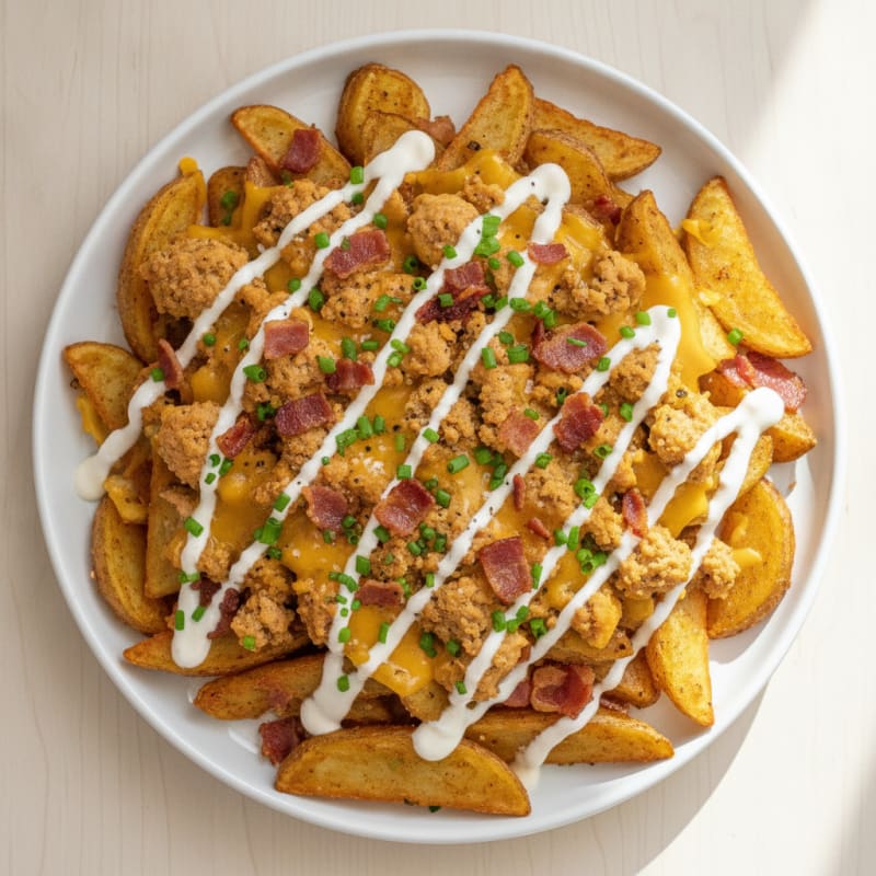 Loaded Bacon Cheese Fries