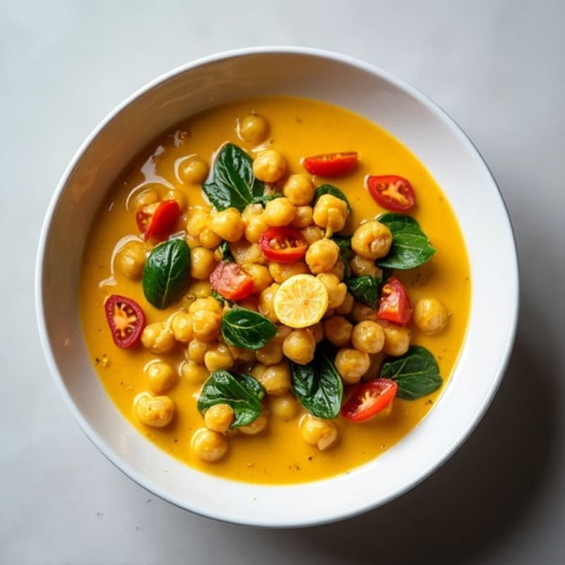 Creamy Chickpea Coconut Curry Stew