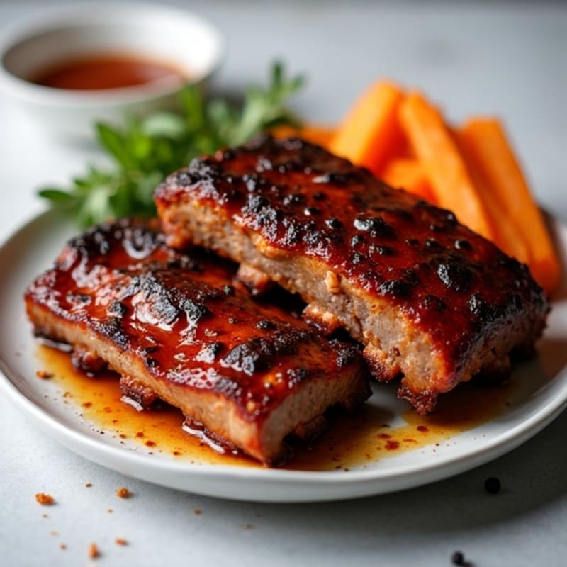 Sweet-Smoky Oven-Roasted Baby Back Ribs