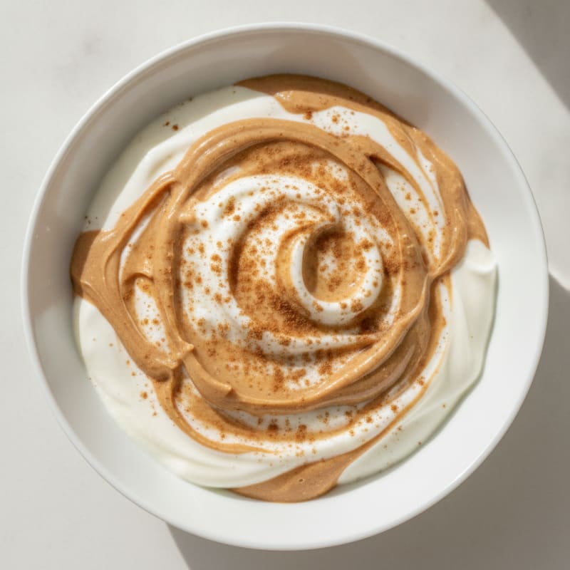 Creamy Greek Yogurt Protein Pudding with Almond Butter