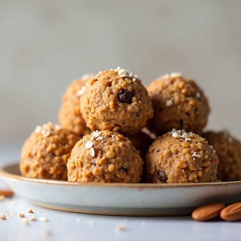 No-Bake Almond Butter Protein Bites