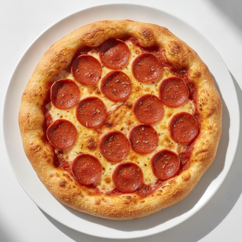 Stuffed Crust Pepperoni Pizza